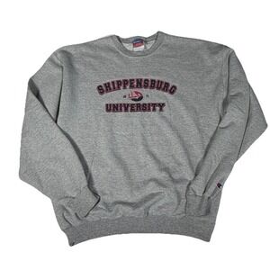 Vtg 90s Champion USA Authentic Apparel Shippensburg University Crewneck Mens L